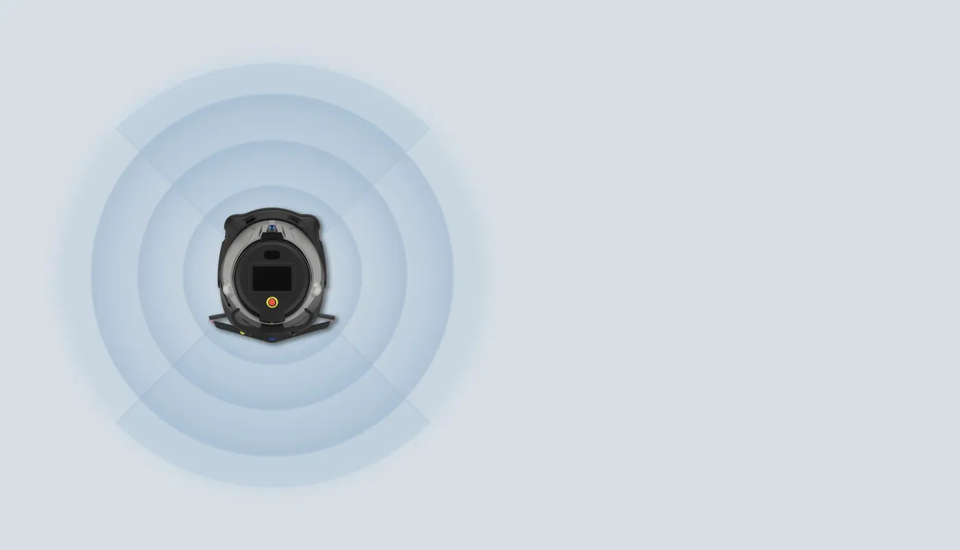 Gausium Omnie : Omni Vision : caméras à 360°