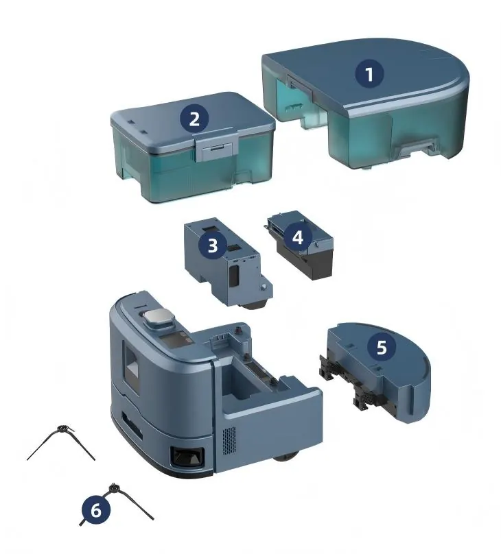 KEENON KLEENBOT C20 : Conception modulaire