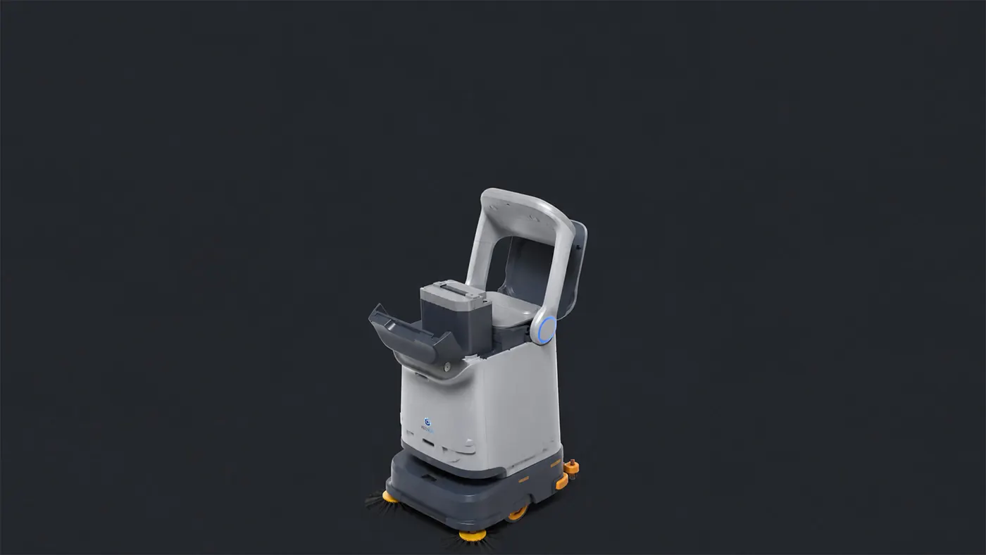 KEENON KLEENBOT C40 : Batterie remplaçable en 5 secondes