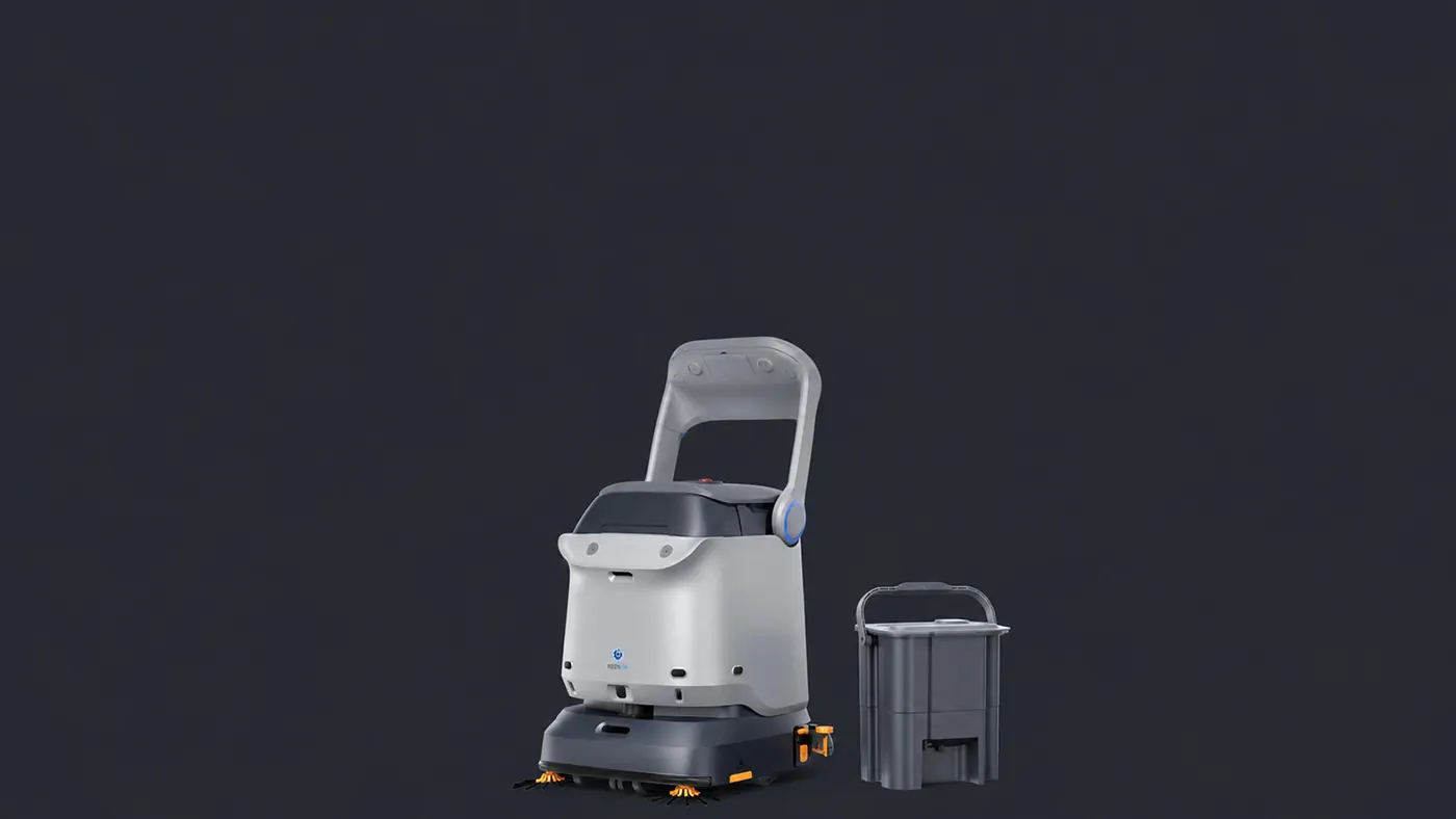 KEENON KLEENBOT C40 : Réservoir d'eau sale amovible et lavable