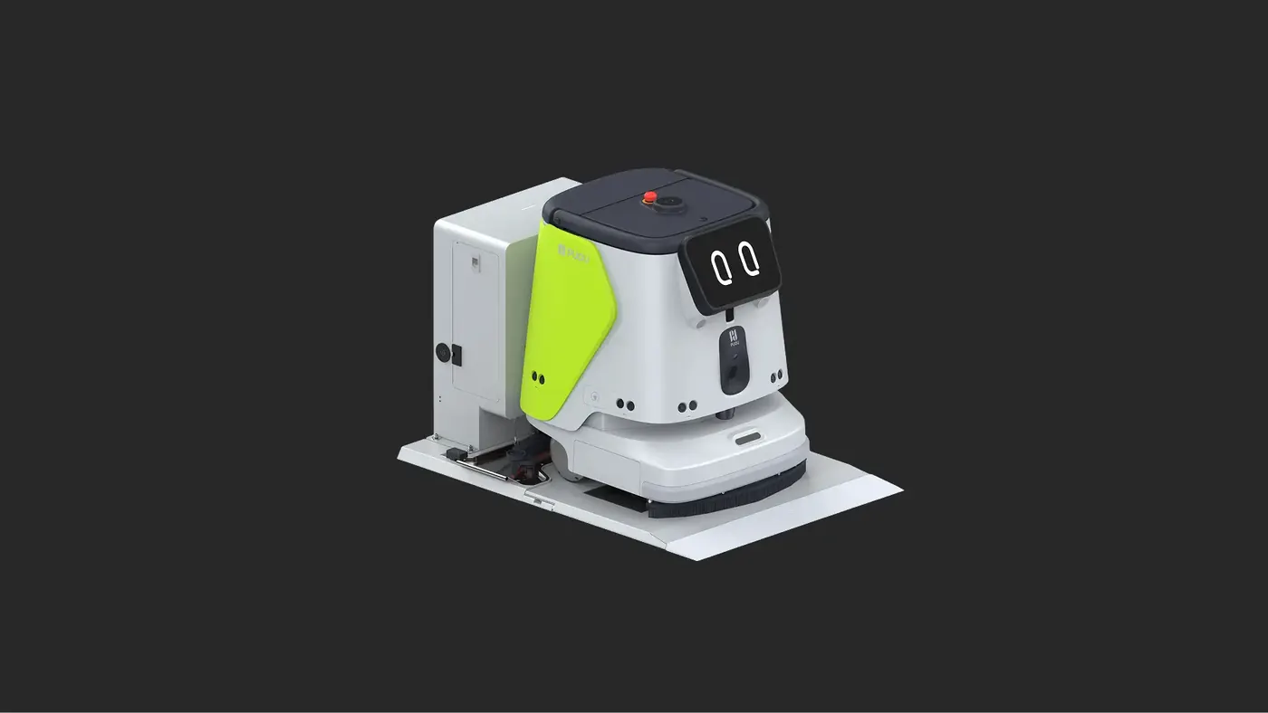 PUDU CC1 Pro Disc : Station de travail (option)
