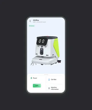 PUDU CC1 Pro : Application Pudu Link et IoT
